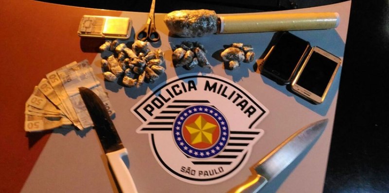Polícia prende jovem acusado de tráfico na Vila Fátima