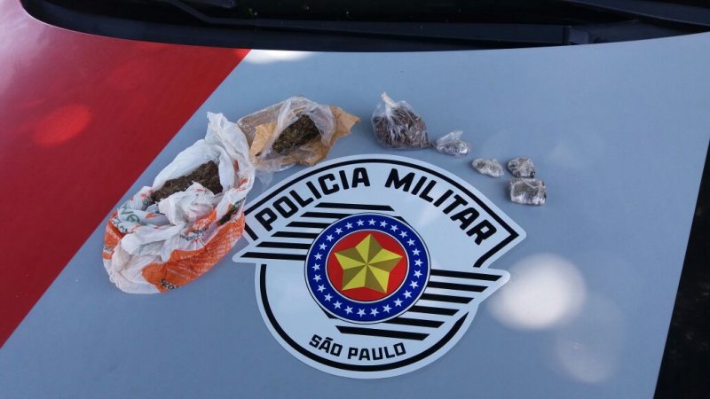 PM prende jovem por tráfico no bairro Gualter Monteiro