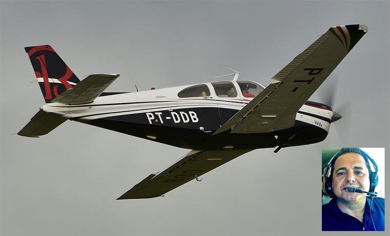 Tragédia: Empresário penapolense morre após queda de seu avião