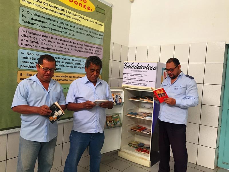 Nova geladeiroteca é instalada para os servidores do Daep