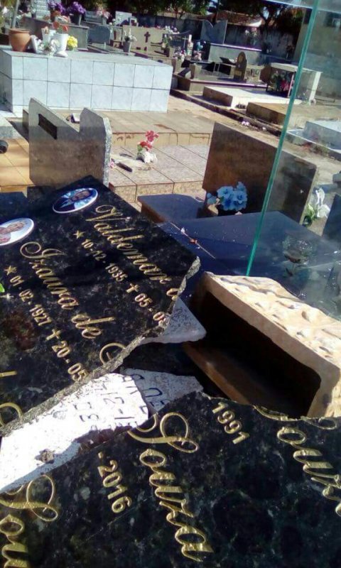 Santa Cruz: Vereador pede ações contra vandalismo em necrópole