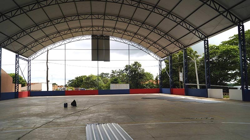 Quadra do Santa Terezinha será inaugurada dia 17