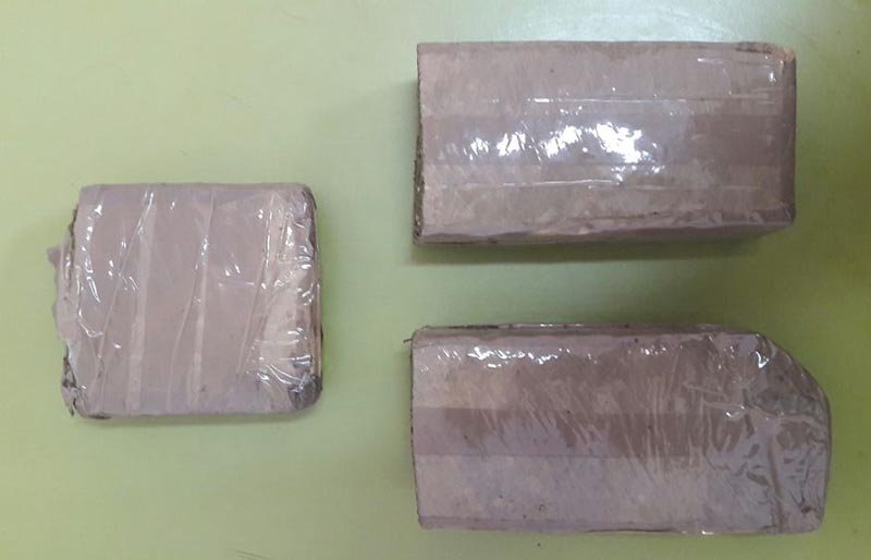 Pintor é preso com três tijolos de maconha no Jardim Pevi