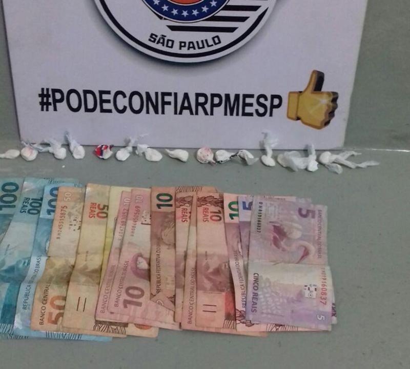 Operador é preso com cocaína na Vila América