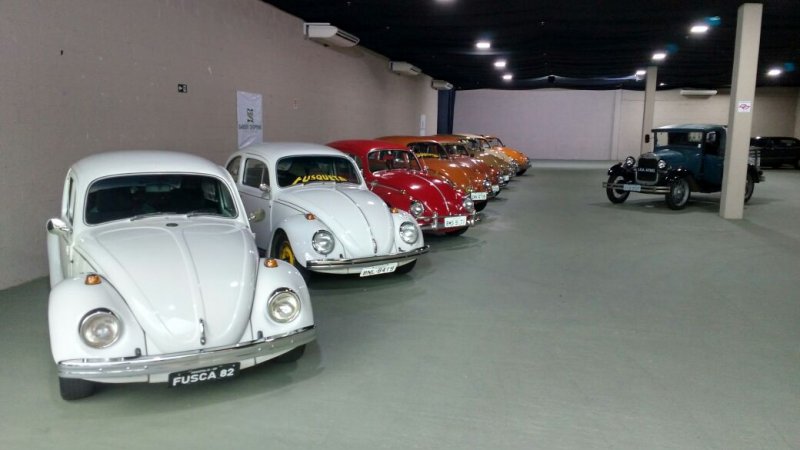 Espaço Garden comemora 59 anos do Fusca no Brasil