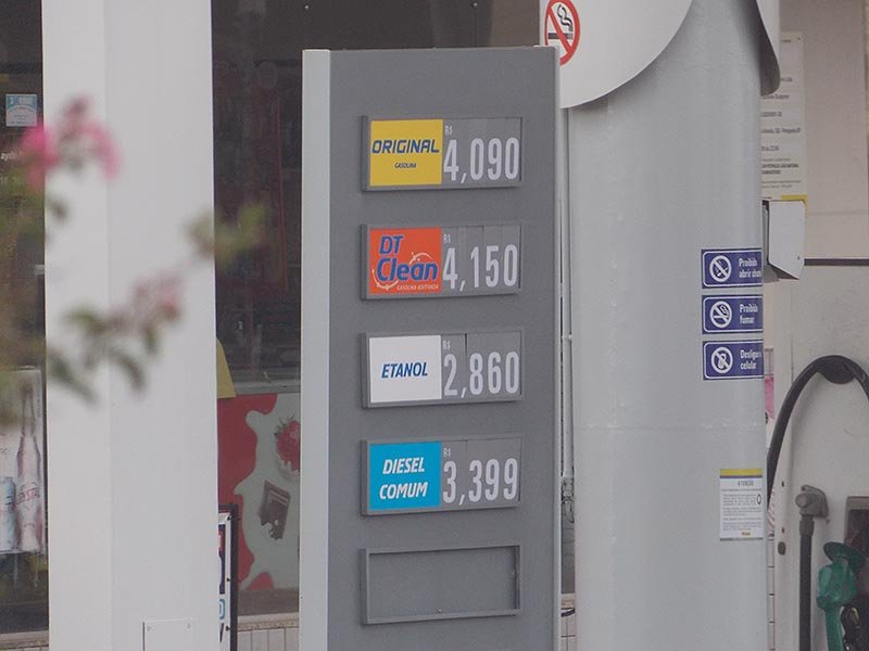 Gasolina sofre novo reajuste nas bombas em Penápolis