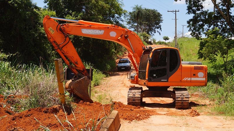 Secretaria de Obras recupera diversas pontes da zona rural