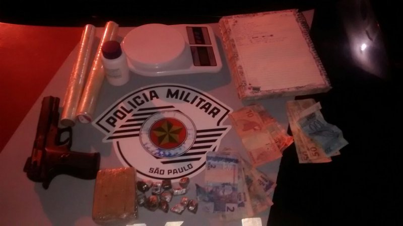Casal é detido e Glicério por tráfico de drogas