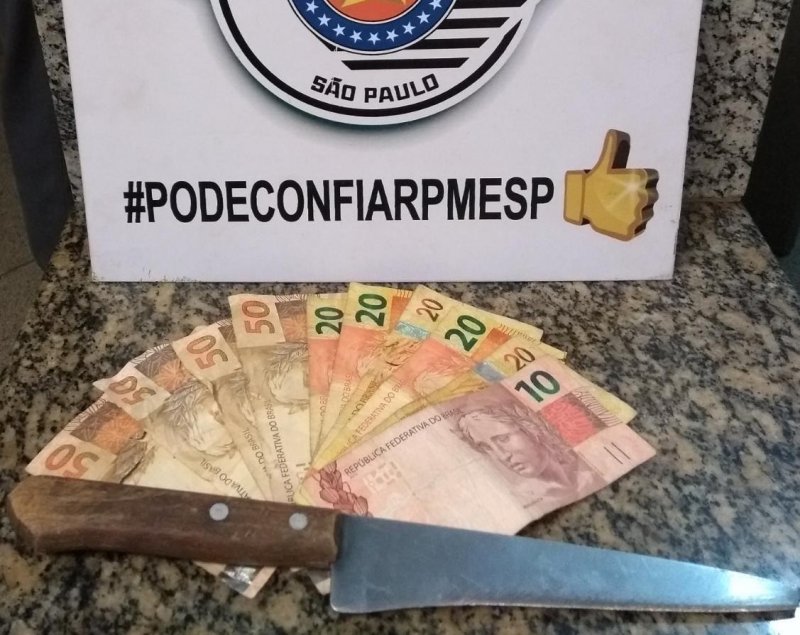 Bandido é preso após roubar lanchonete em Avanhandava