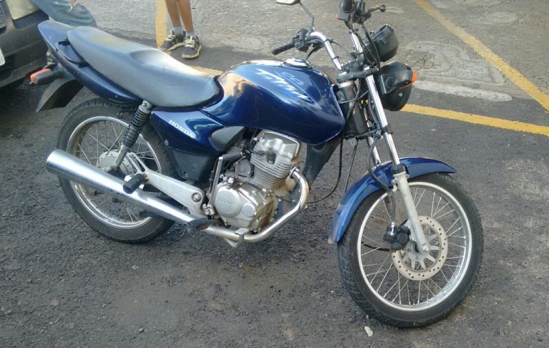 Carpinteiro é investigado após pegar moto 