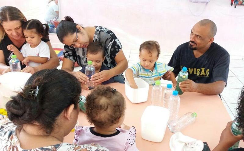 Semana da Família muda rotina de alunos da Educação Infantil