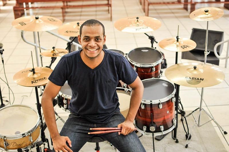Workshop de Bateria hoje
