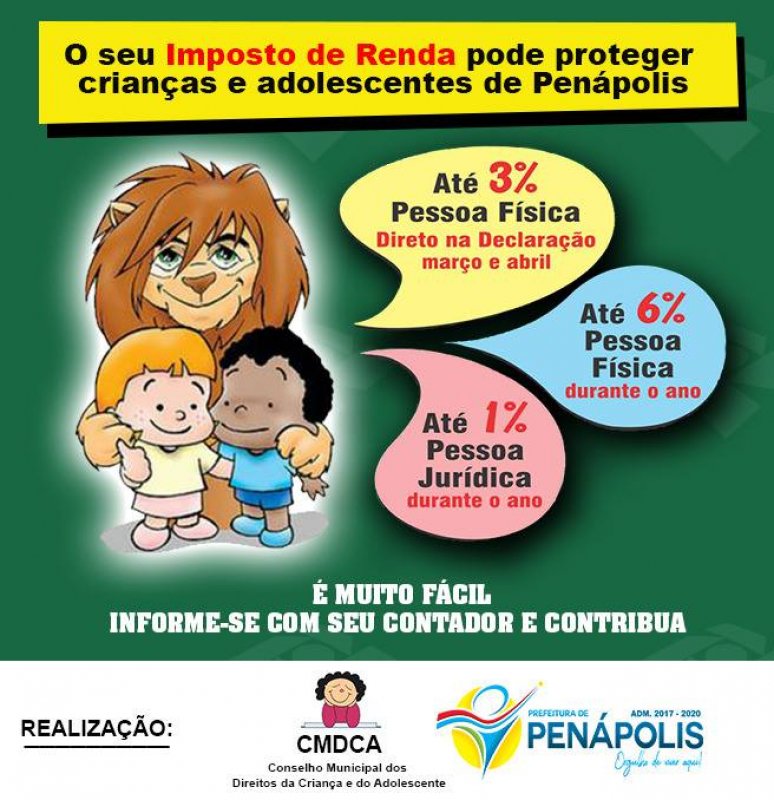 Imposto de renda pode ajudar entidades assistenciais