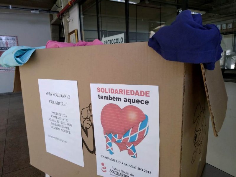 Campanha do Agasalho: Fundo Social de Solidariedade pede apoio à população