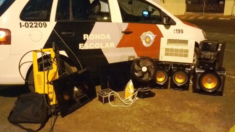 Dupla é presa após furtar residências em Penápolis