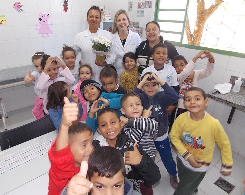 Visita à UBS: Saúde é foco de projeto com alunos no bairro Silvia Covas