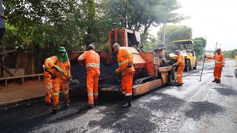 Asfalto: Novo recape traz melhorias à Vila Aparecida