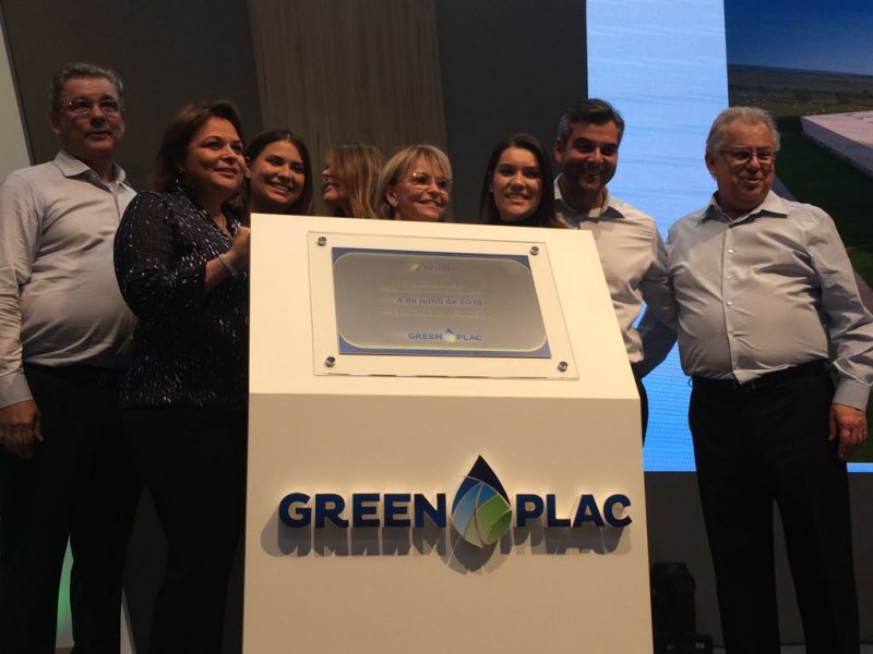 INAUGURAÇÃO DA GREENPLAC