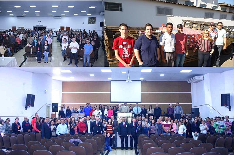Igreja doa 1.800 litros de leite e 320 quilos de alimentos para Santa Casa