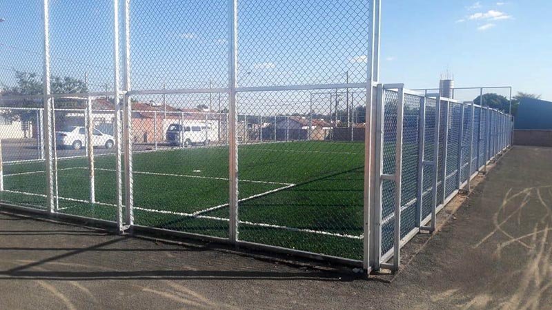 Quadra de society do bairro Gualter Monteiro será entregue no domingo