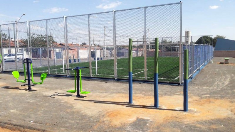 Comunidade é convidada para inauguração de quadra esportiva no Gualter Monteiro