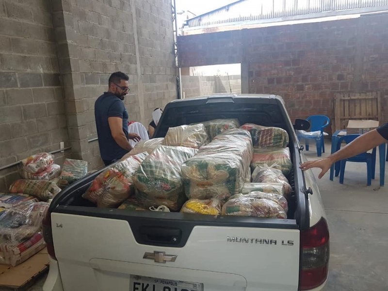 Campanha “Cristãos em Ação”  arrecada 5,6 toneladas de alimentos