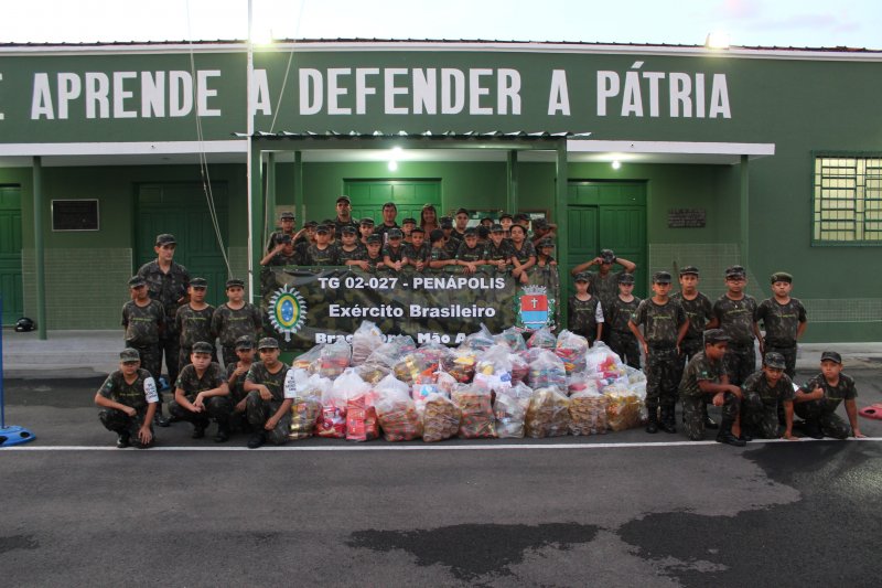 Tiro de Guerra fará arrecadação de alimentos para o Natal Solidário