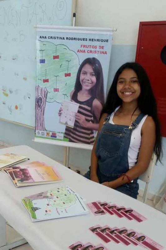 Escritora mirim fará palestra para estudantes de Penápolis hoje