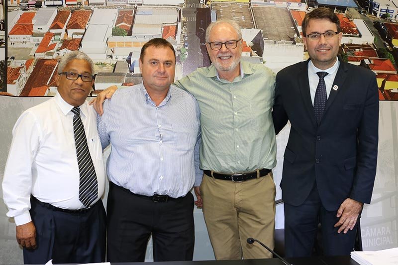 Biênio 2019/2020: Vereadores elegem Ivan Sammarco presidente da Câmara