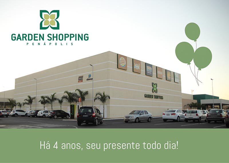 Garden Shopping celebra aniversário de 4 anos
