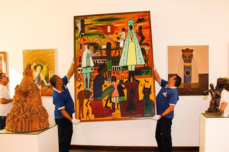 Obra de Waldomiro de Deus é restaurada