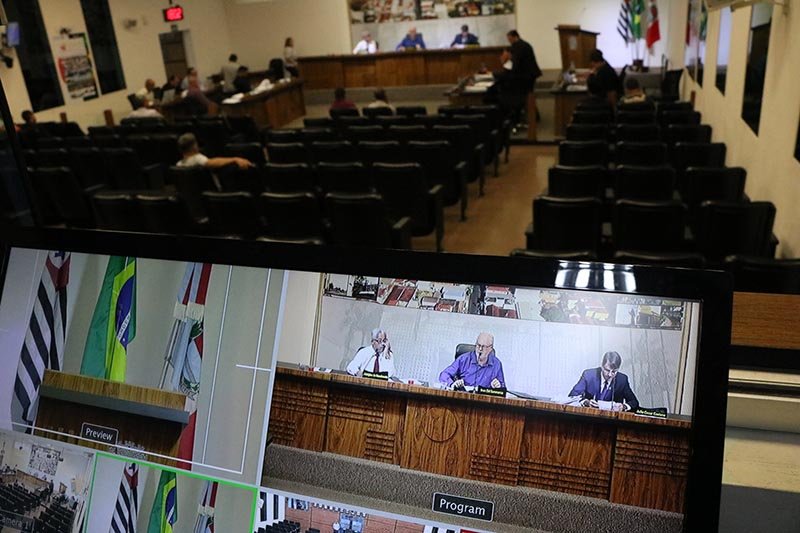 Câmara realizará sessão às 19h de quinta-feira