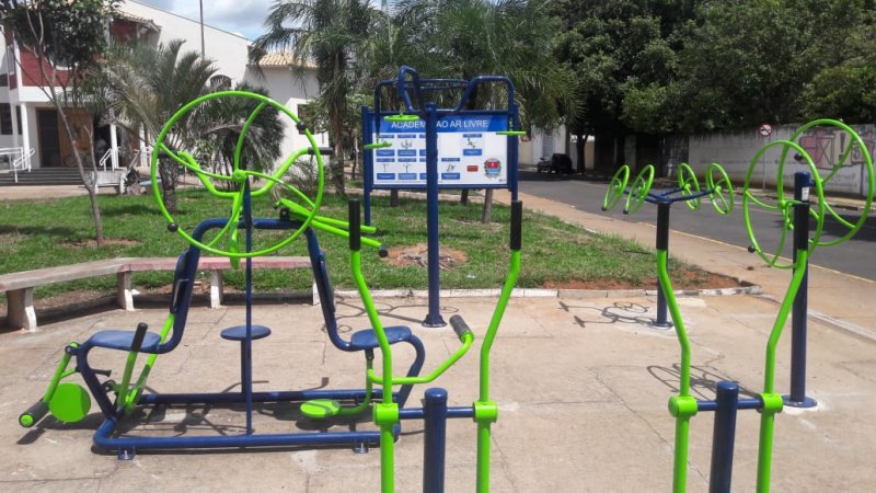 Domingo: Academia ao ar livre da Cidade Jardim será inaugurada