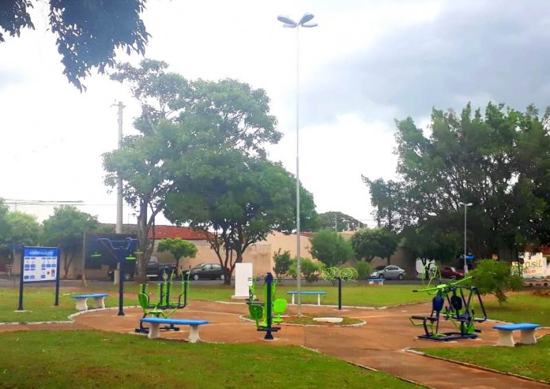 Praça do Eldorado: População está convidada para inauguração de academia