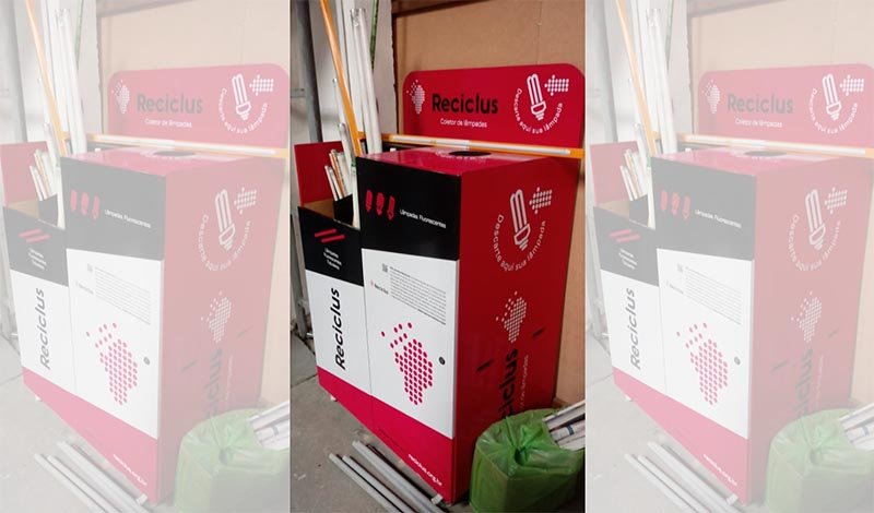 Programa: Instalado ponto de recebimento de lâmpadas usadas