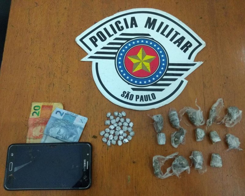 PM prende dois acusados de tráfico no Guanabara