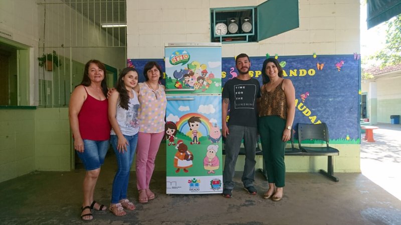 Educação: Emefi Mário Sabino ganha geladeiroteca