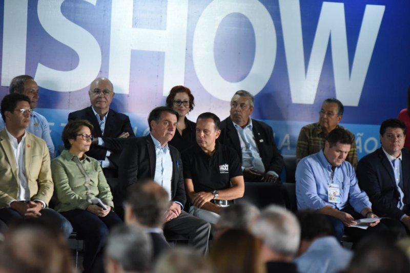 Agrishow reúne Jair Bolsonaro e João Doria no primeiro dia