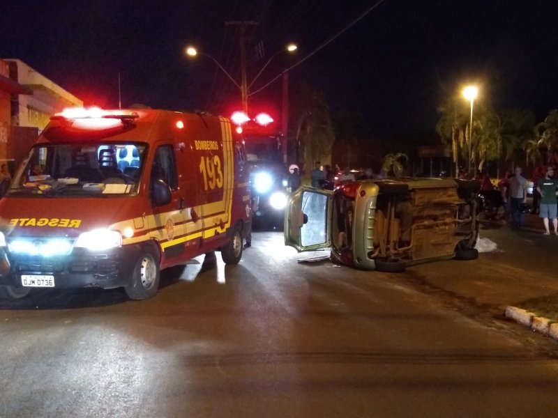 Mãe e filha sofrem acidente na Cidade Jardim