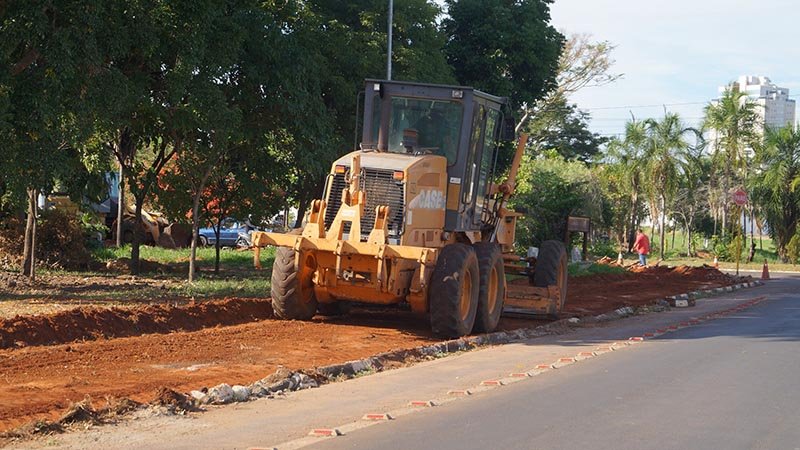 Parque Santa Leonor: Nova pista de caminhada está em construção