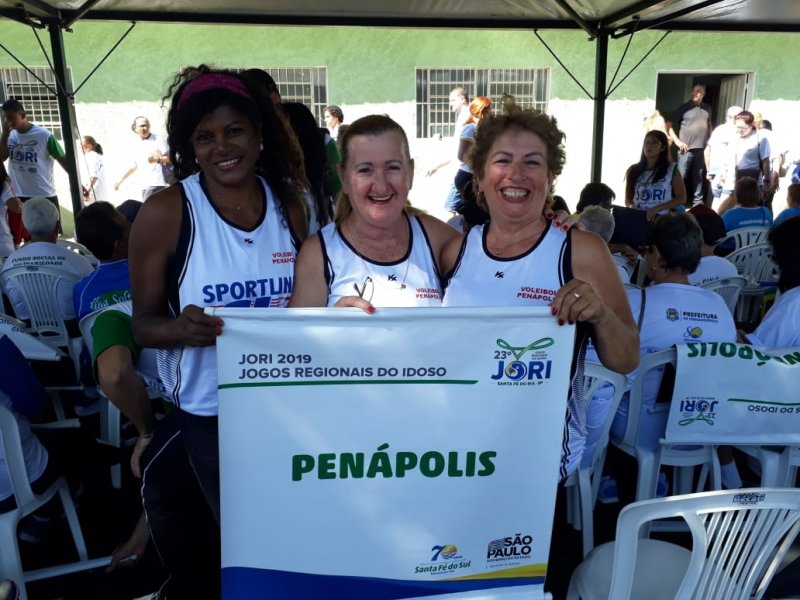 Delegação penapolense participa dos Jogos Regionais do Idoso