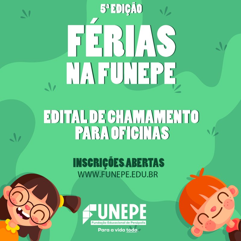 Começa a nova edição de oficinas de férias na Funepe