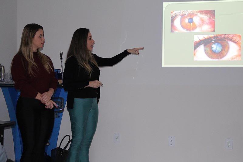 Daep promove palestra sobre saúde dos olhos