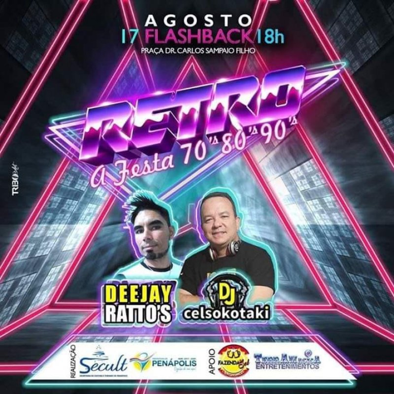 Hoje tem flashback na Praça Carlos Sampaio