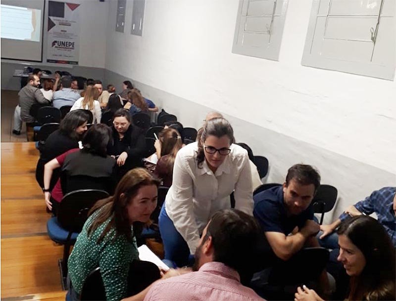 Funepe promove evento de capacitação com equipe docente