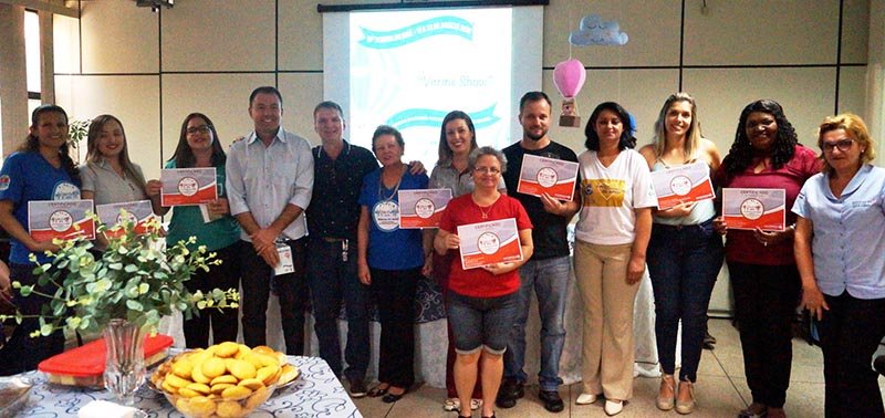 Lojas recebem certificados de participação em festival