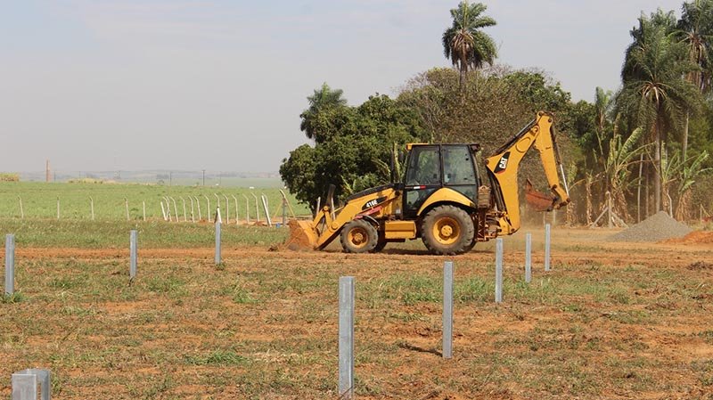 Usina solar tem obras iniciadas em Penápolis