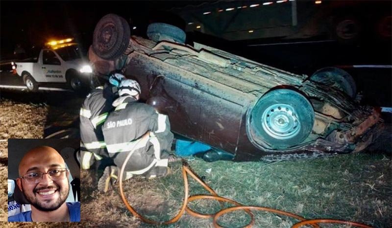 Engenheiro agrônomo morre em capotamento na Rondon