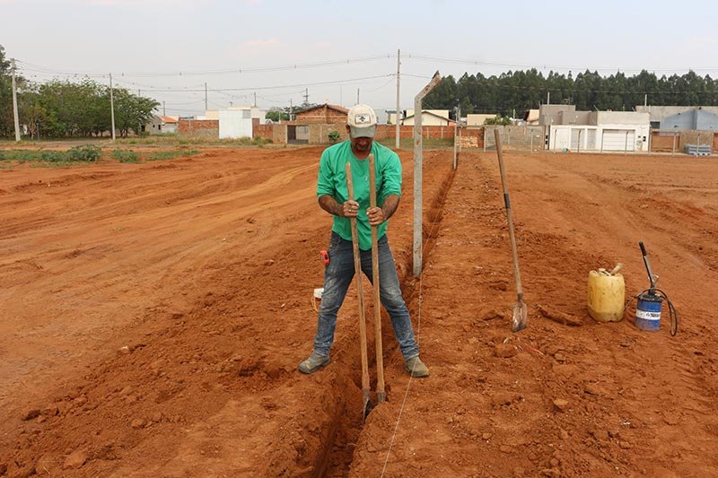 Bairro Pereirinha: Complexo Esportivo está em construção