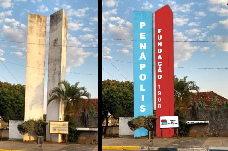 Melhorias: Câmara quer revitalização da Praça dos Fundadores